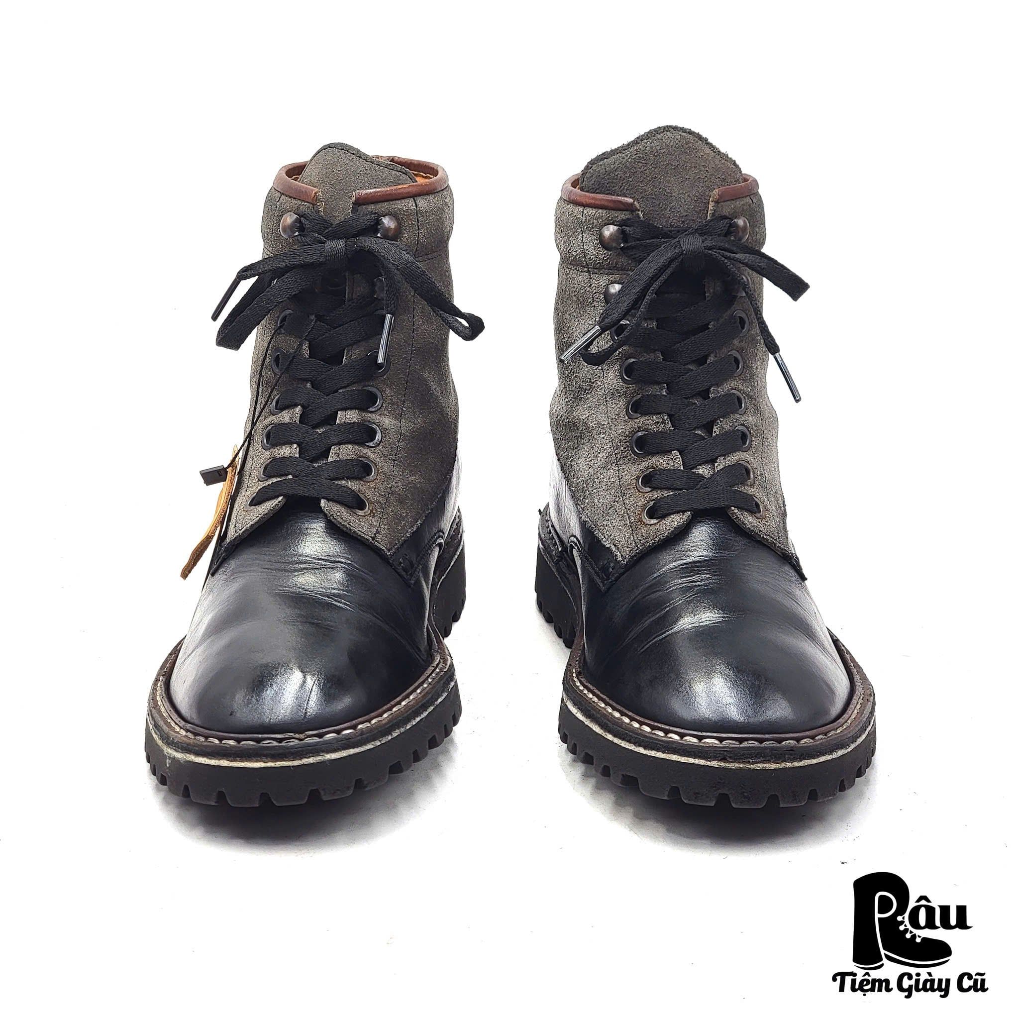 |SIZE 39| WOLVERINE W00774 TWO-TONE PLAIN TOE LACE-UP BOOT Z39-8150 