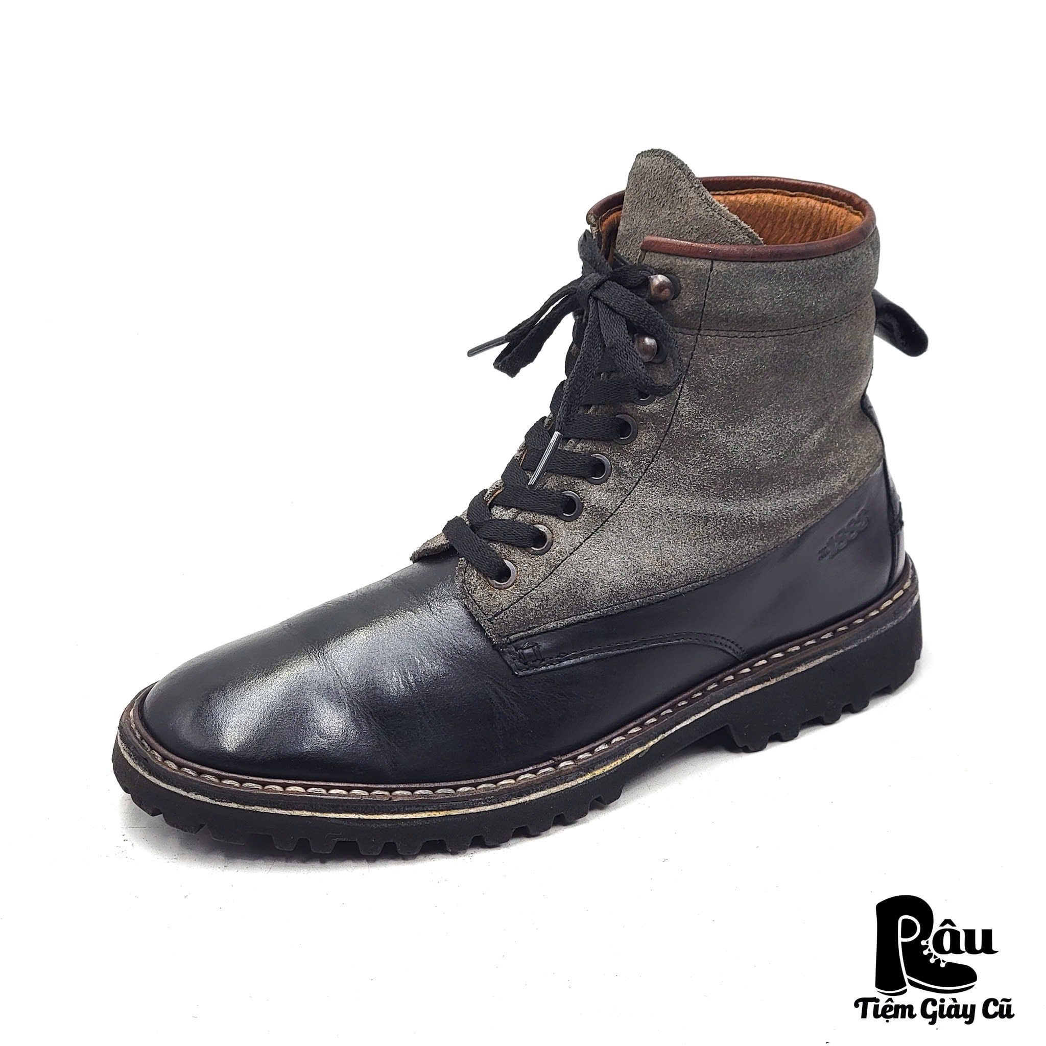  |SIZE 39| WOLVERINE W00774 TWO-TONE PLAIN TOE LACE-UP BOOT Z39-8150 