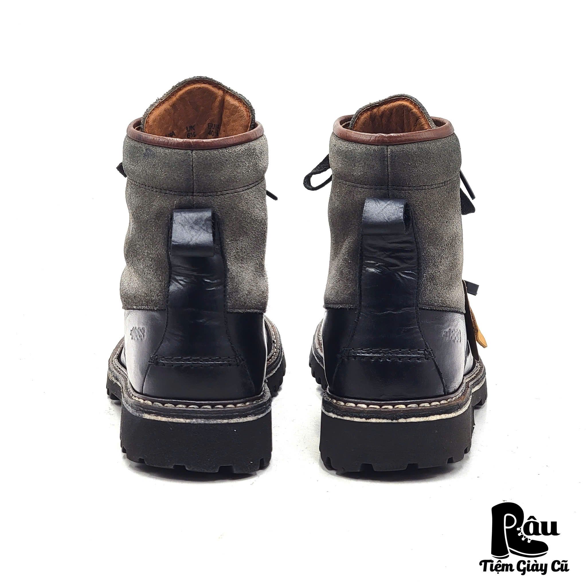  |SIZE 39| WOLVERINE W00774 TWO-TONE PLAIN TOE LACE-UP BOOT Z39-8150 