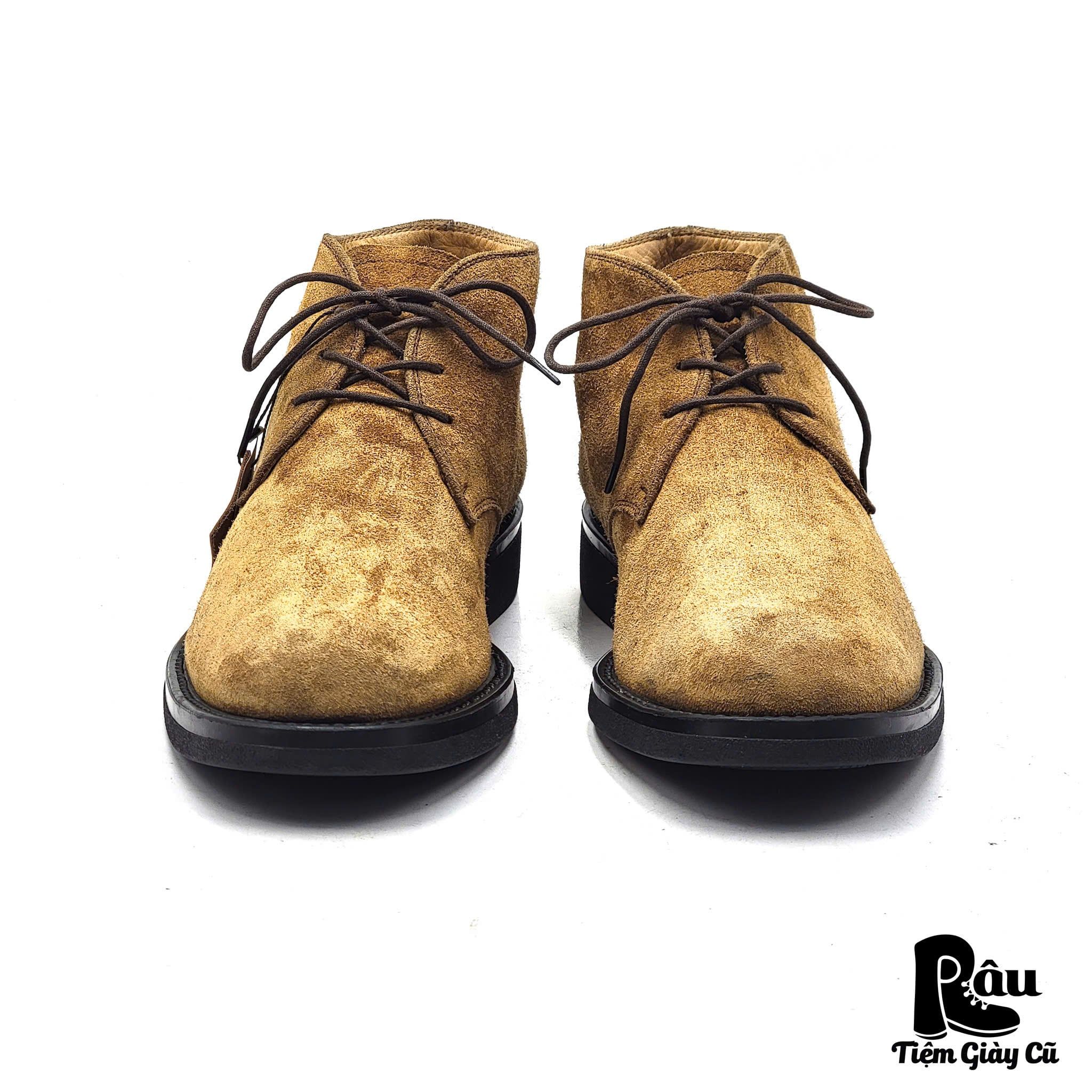  |SIZE 39| BARRETT 1050 LIGHT BROWN SUEDE CHUKKA BOOT Z39-8147 