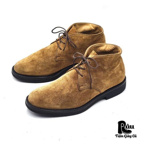  |SIZE 39| BARRETT 1050 LIGHT BROWN SUEDE CHUKKA BOOT Z39-8147 