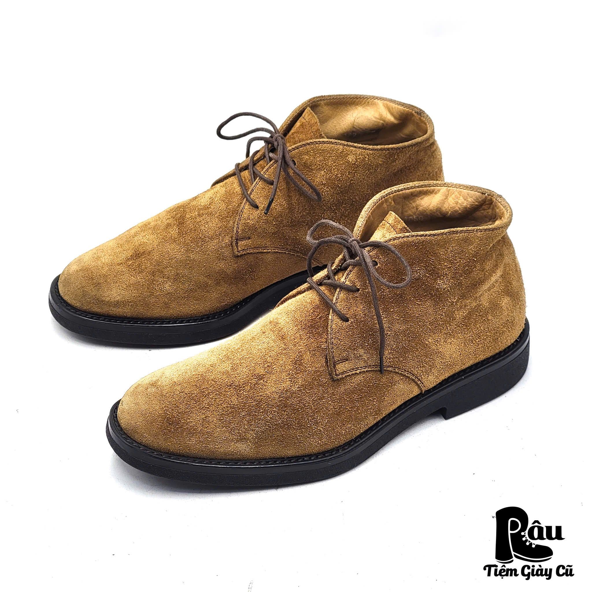  |SIZE 39| BARRETT 1050 LIGHT BROWN SUEDE CHUKKA BOOT Z39-8147 