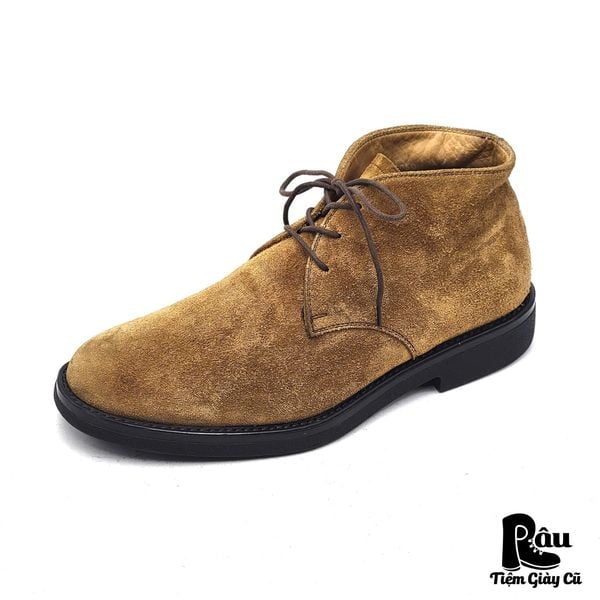  |SIZE 39| BARRETT 1050 LIGHT BROWN SUEDE CHUKKA BOOT Z39-8147 