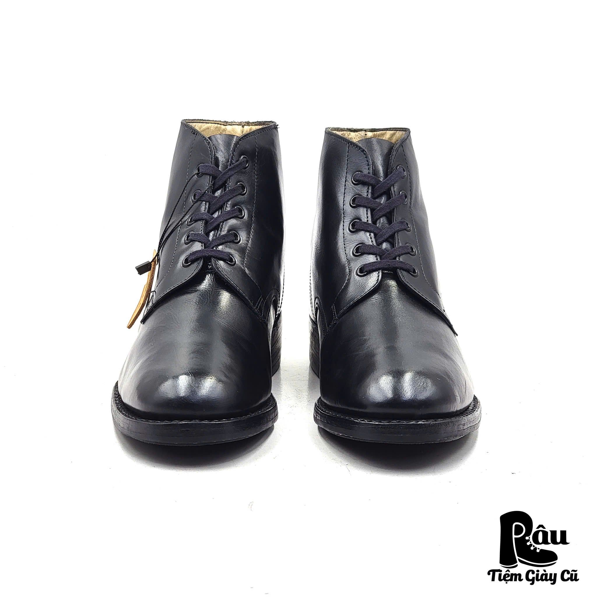  |SIZE 39| CALZATURIFICIO DEL BASENTO VINTAGE 80S ITALIAN MILITARY SERVICE BOOT Z39-8168 