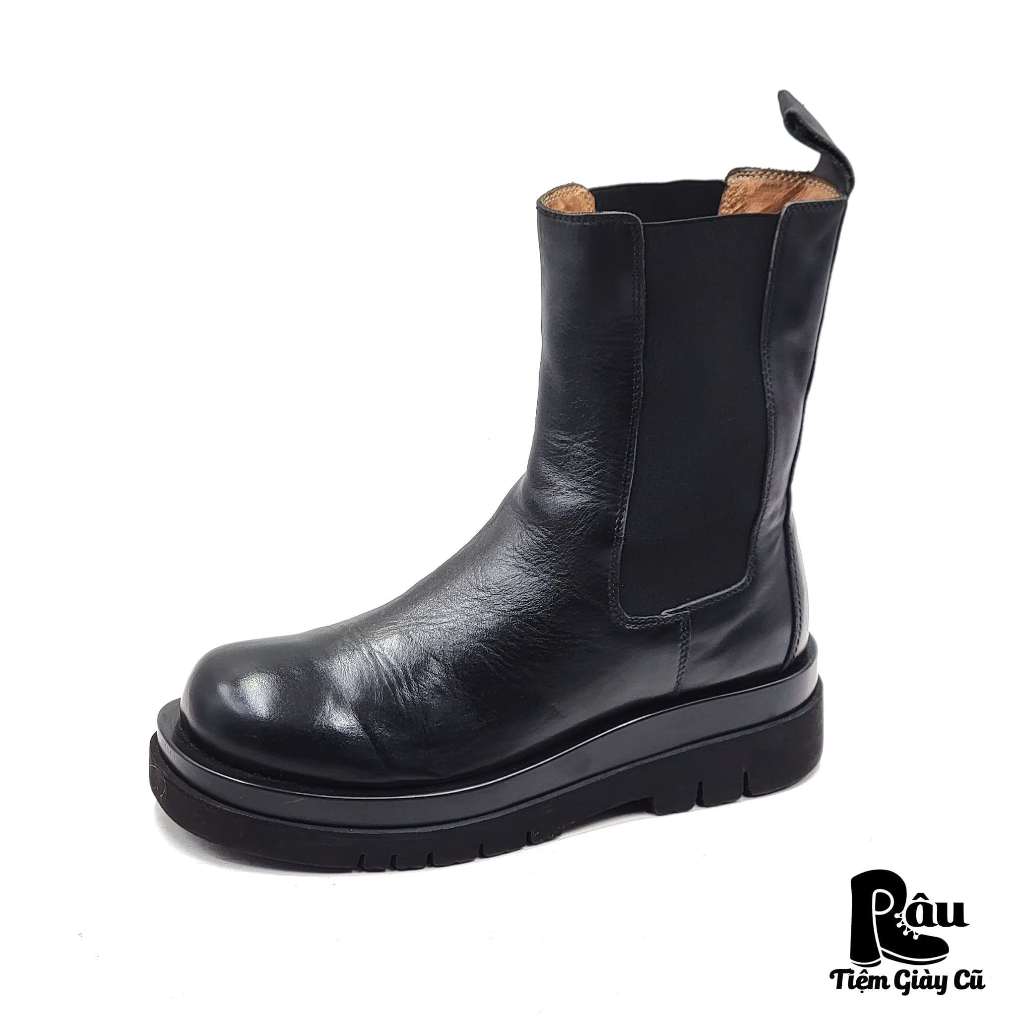 |SIZE 39| BLACK CHUNKY CHELSEA BOOT Z39-8164 