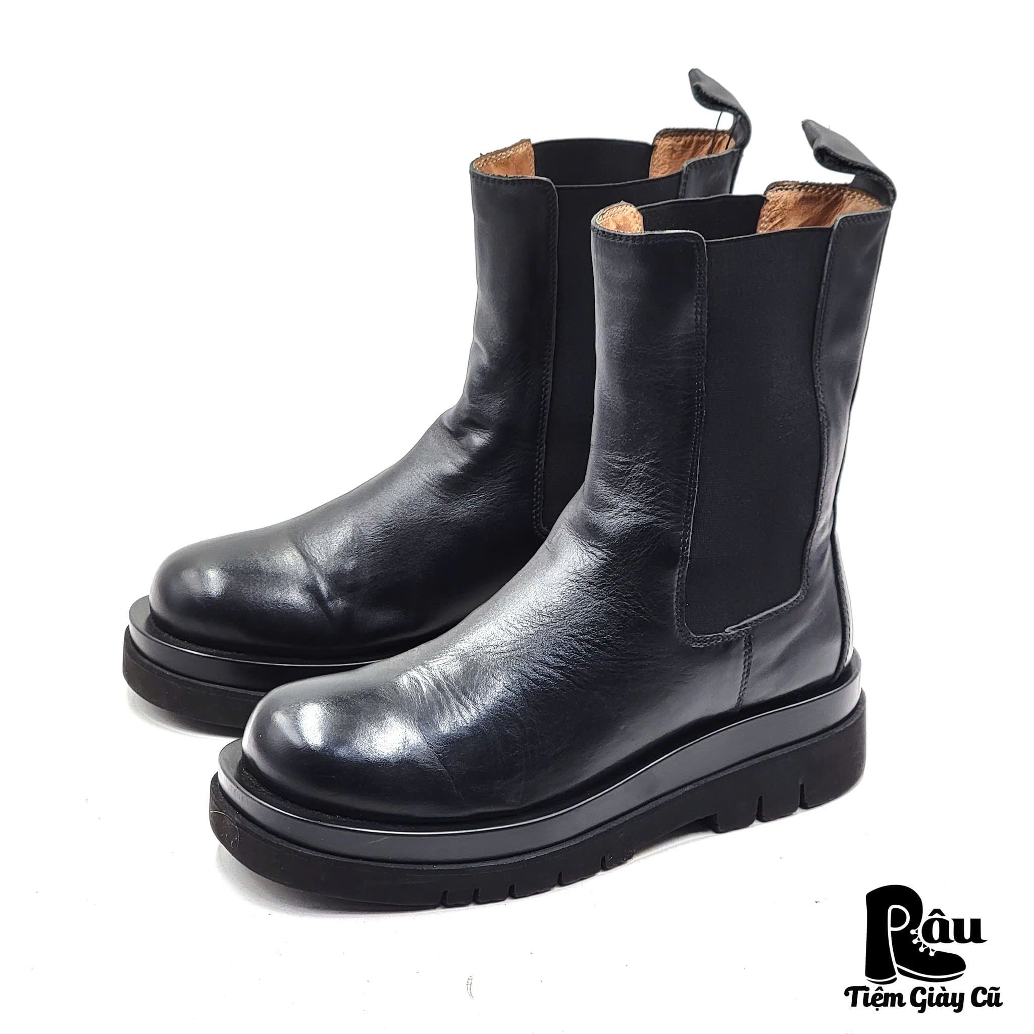  |SIZE 39| BLACK CHUNKY CHELSEA BOOT Z39-8164 