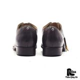  |SIZE 38| FRYE 3476084 DARK BROWN DERBY SHOES AX38-8180 
