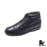  |SIZE 39| PLAYBOY VINTAGE 90S BLACK ANKLE LACE-UP BOOT AX39-8185 