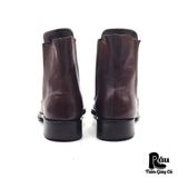  |SIZE 38.5| BROWN CHELSEA BOOT (VIBRAM COMMANDO SOLE) AX38.5-8186 