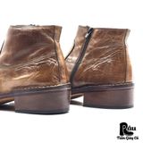  |SIZE 43.5| VINTAGE ITALIAN OPTI SIDE-ZIP DRESS BOOT AX43.5-8190 