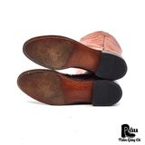  |SIZE 38| JUSTIN 3145 RED RUSSET CLASSIC WESTERN ROPER BOOT AX38-8204 