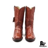  |SIZE 38| JUSTIN 3145 RED RUSSET CLASSIC WESTERN ROPER BOOT AX38-8204 