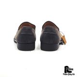  |SIZE 41| JOHNSTON & MURPHY TISLON SUEDE WAXED VENETIAN LOAFER AX41-8214 