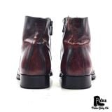  |SIZE 41| JO GHOST 812 PELLAME DIVER BORDO SIDE-ZIP DRESS BOOT Z41-8226 
