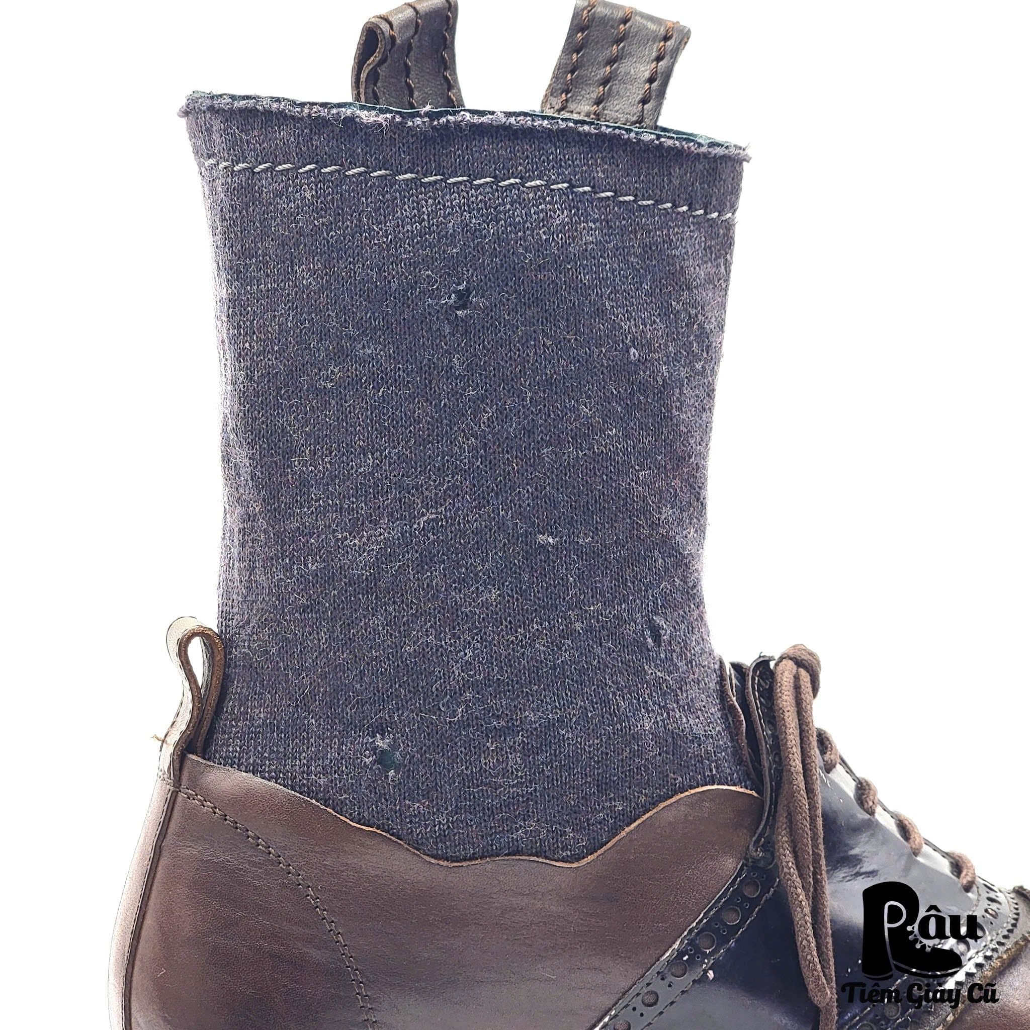  |SIZE 38| LANVIN RUNWAY FALL 2010 LAYERED ZIP BOOT Z38-8223 