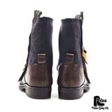  |SIZE 38| LANVIN RUNWAY FALL 2010 LAYERED ZIP BOOT Z38-8223 