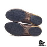  |SIZE 42| MOMA BROWN VEGTAN SUEDE WAXED CASUAL SHOES AX42-8246 