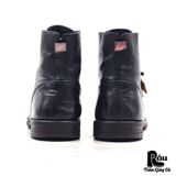  |SIZE 43| MOMA BLACK MINIMAL LACE-UP BOOT Z43-8245 