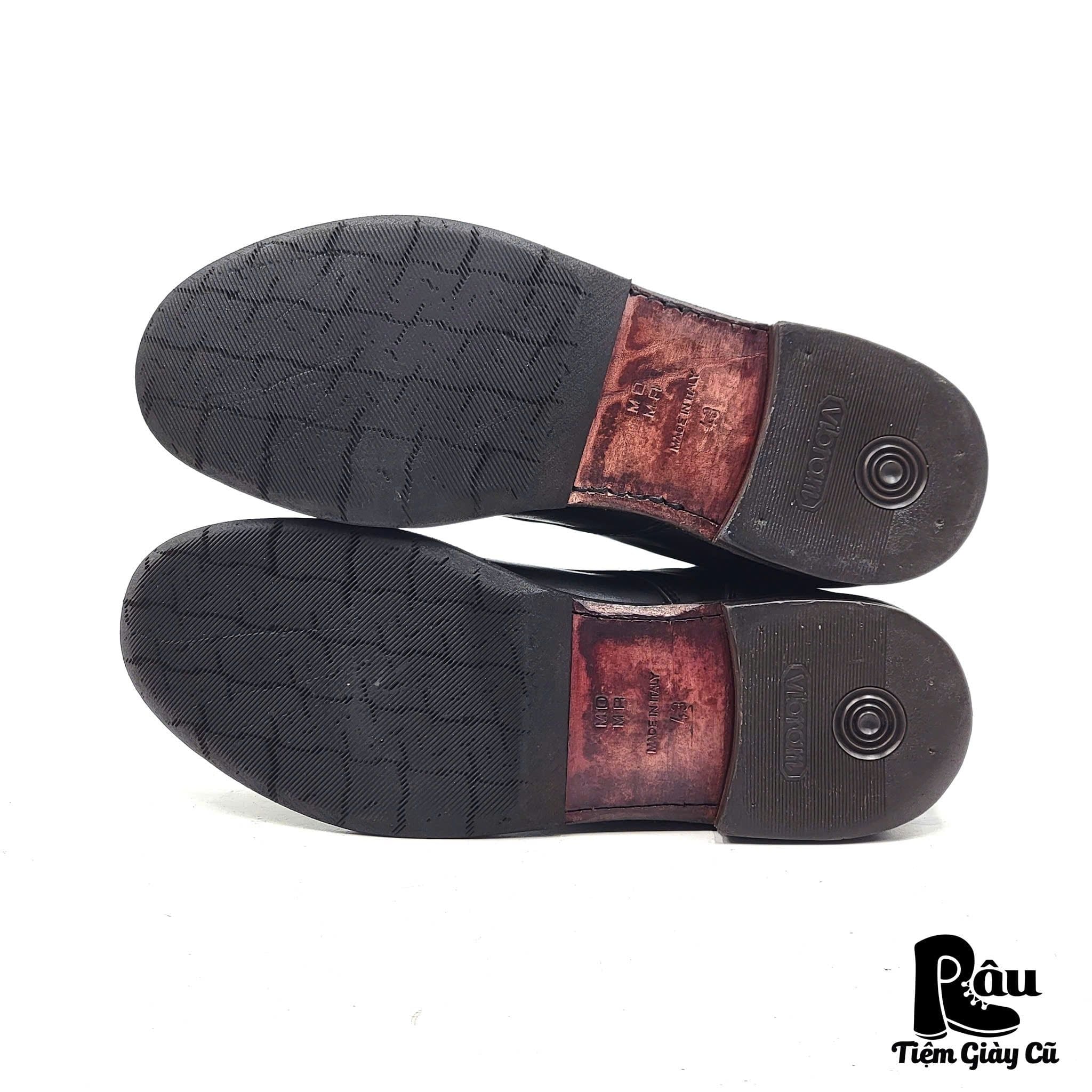  |SIZE 43| MOMA BLACK MINIMAL LACE-UP BOOT Z43-8245 