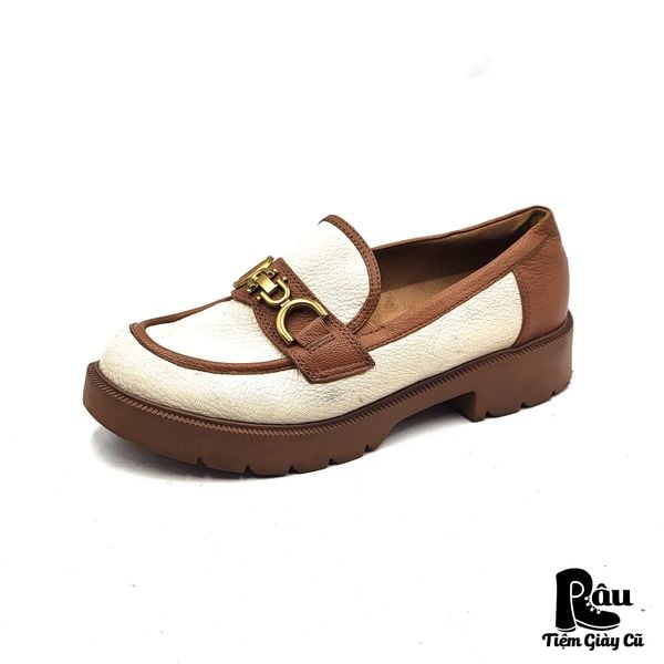  |SIZE 38.5| ROCKPORT TRUTECH SHRUNKEN LAMBSKIN LOAFER AX38.5-8235 