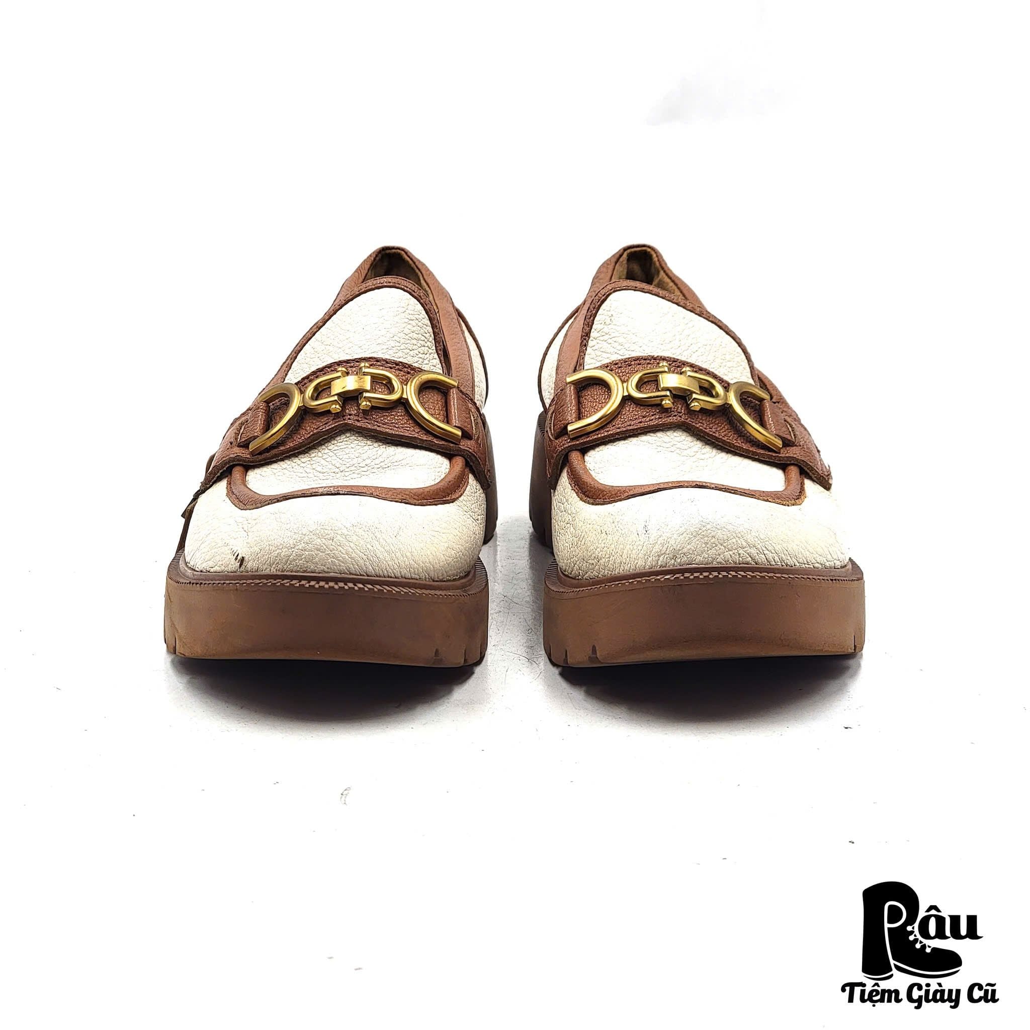  |SIZE 38.5| ROCKPORT TRUTECH SHRUNKEN LAMBSKIN LOAFER AX38.5-8235 