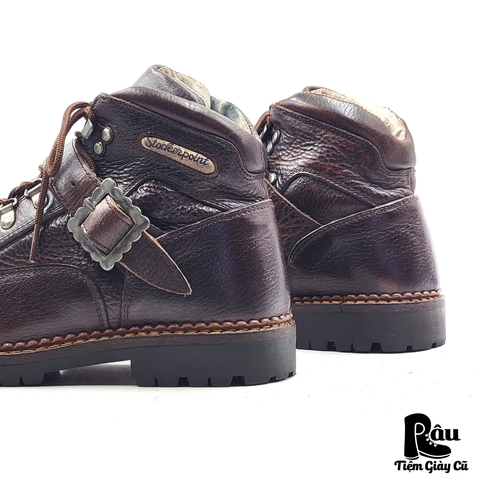  |SIZE 39| STOCKERPOINT VINTAGE BUCKLE HIKING BOOT Z39-8229 