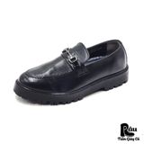 |SIZE 41| MIAMI PROJECT BLACK CHUNKY HORSEBIT LOAFER Z41-8255 
