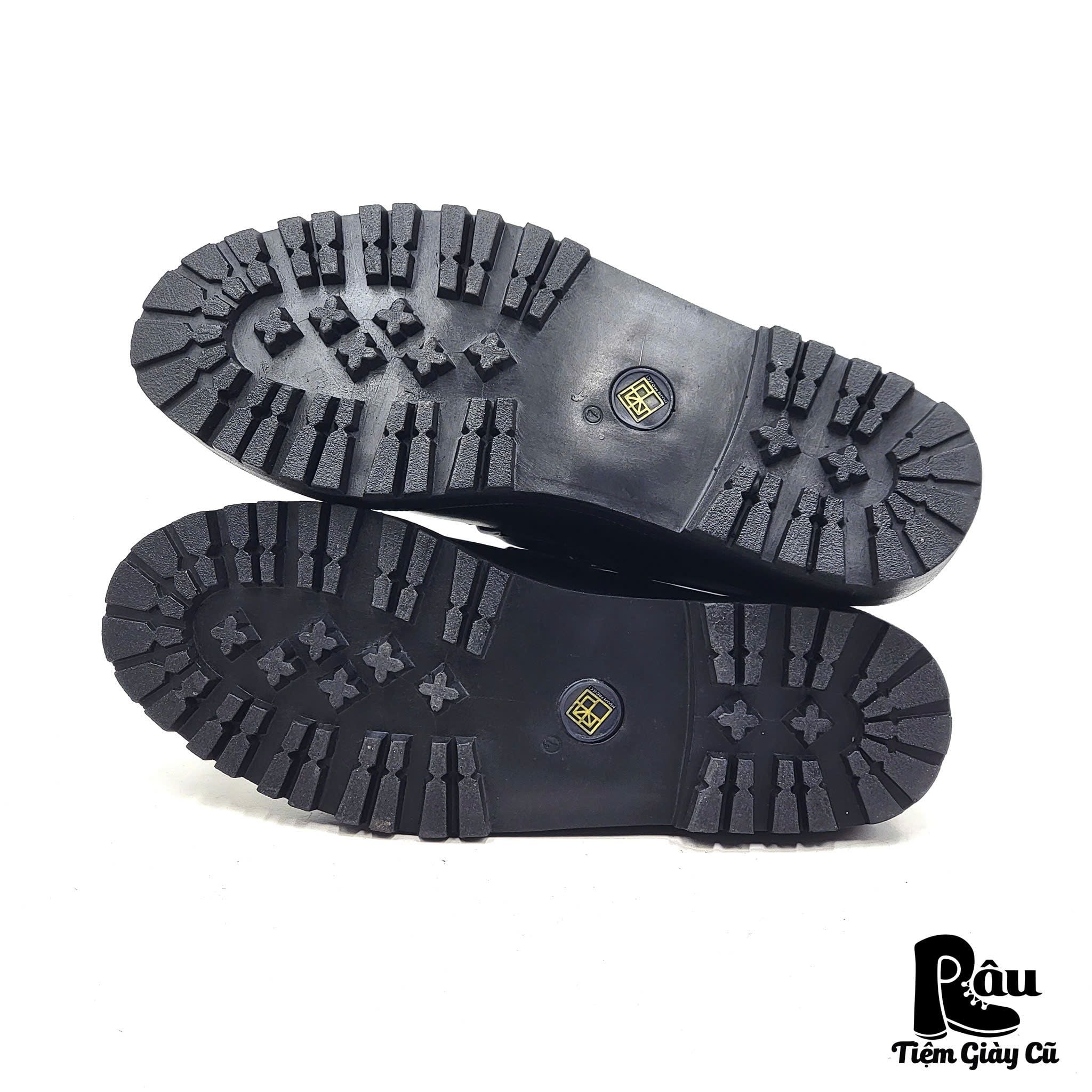  |SIZE 41| MIAMI PROJECT BLACK CHUNKY HORSEBIT LOAFER Z41-8255 