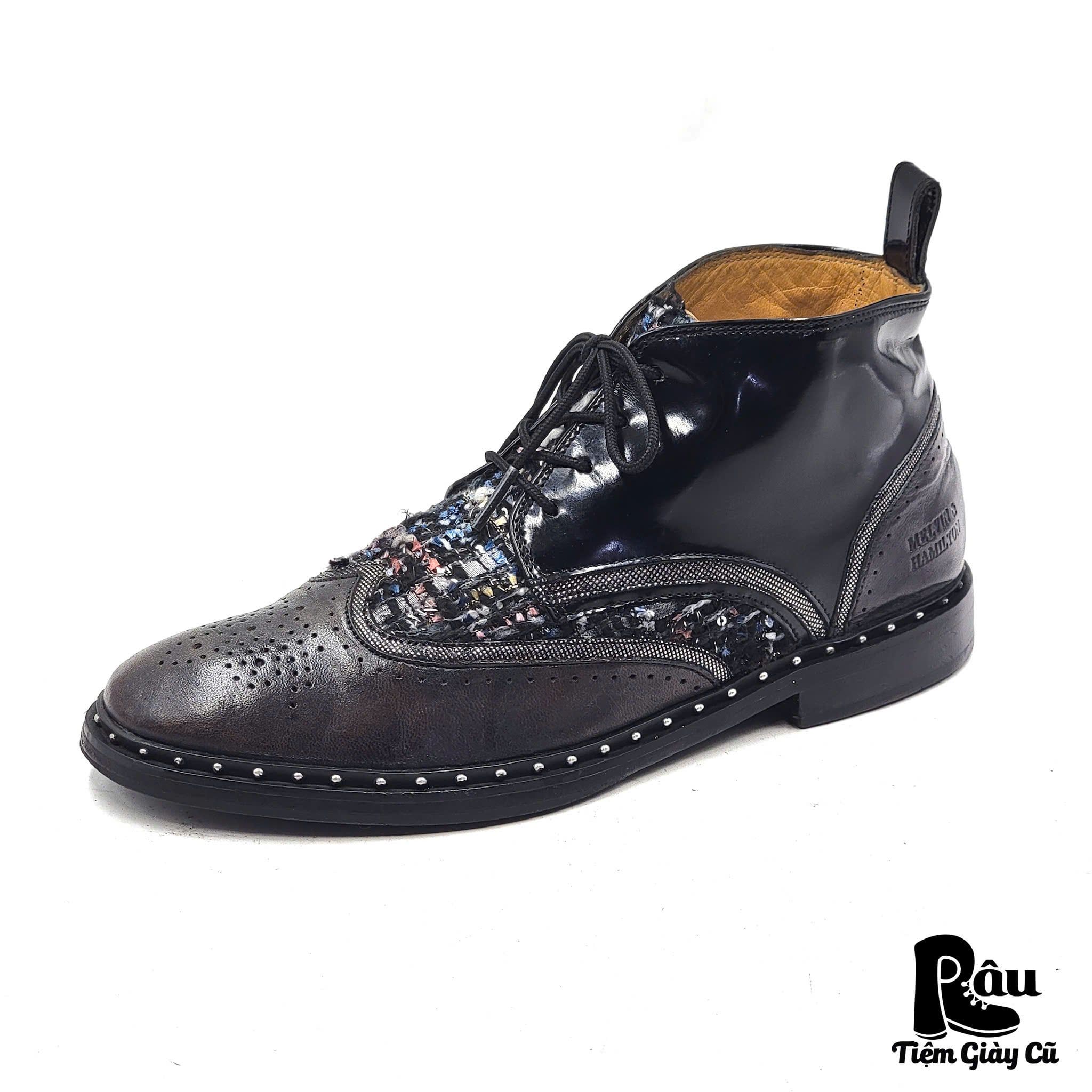  |SIZE 38| MELVIN & HAMILTON SALLY 30 WINGTIP LACE-UP BOOT AX38-8212 