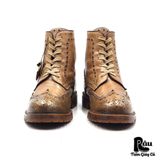  |SIZE 43| DOUCAL'S LIGHT BROWN BROGUE WINGTIP LACE-UP BOOT Z43-8217 