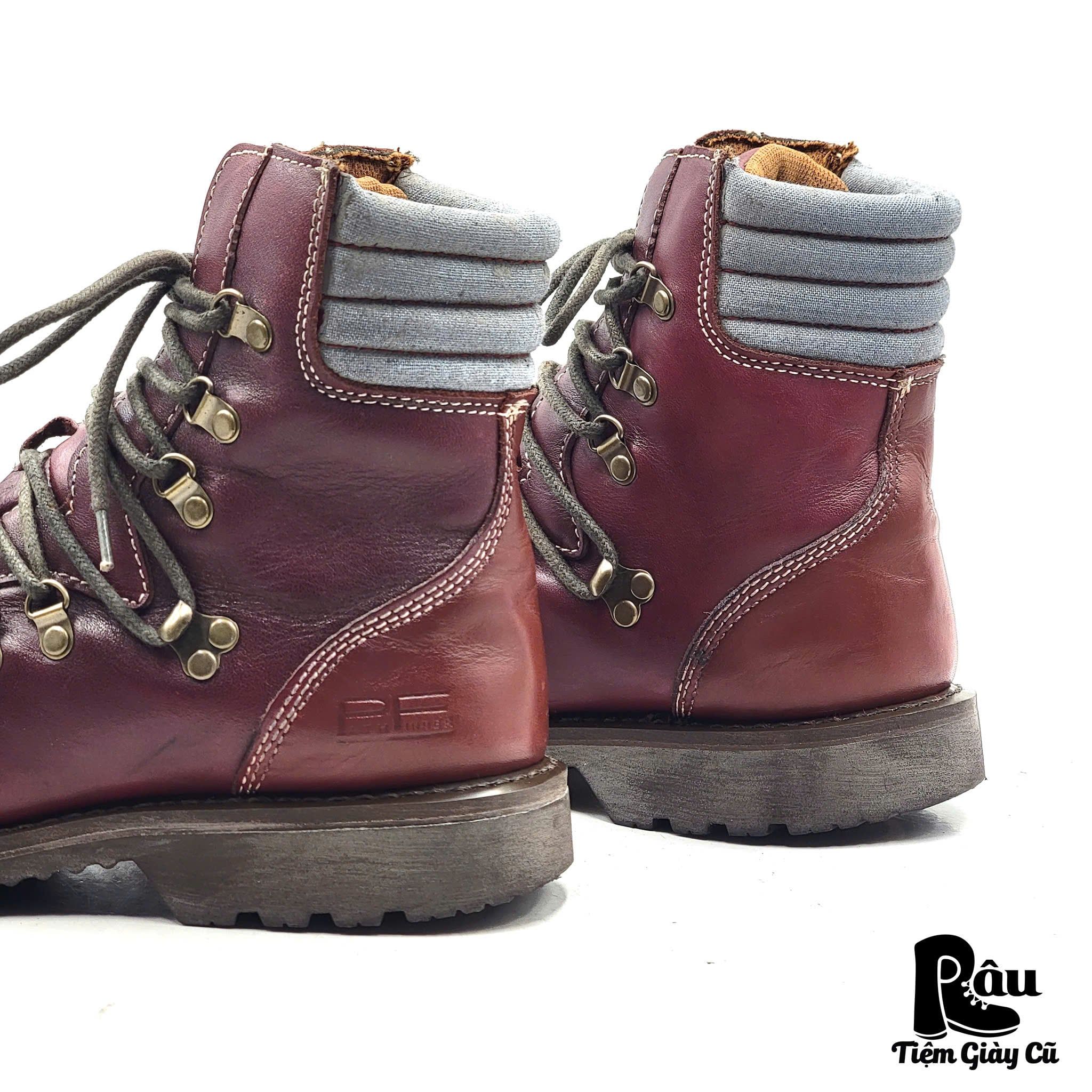  |SIZE 41| PATH FINDER PF8653 BURGUNDY HIKING ANKLE BOOT Z41-8259 