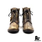  |SIZE 38.5| BED|STÜ TACTIC DISTRESSED SIDE-ZIP LACE-UP BOOT Z38.5-8276 