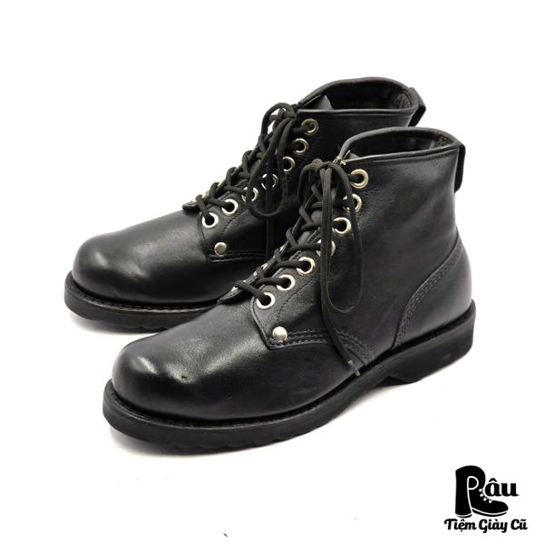  |SIZE 39| VINTAGE ROUND-TOE WORK BOOT Z39-8280 