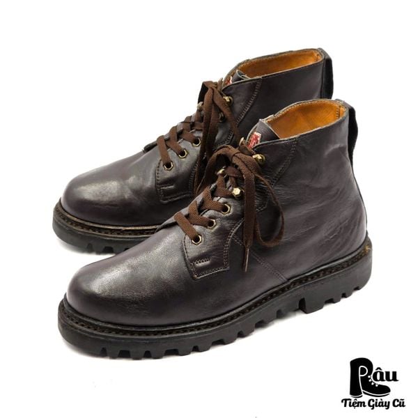  |SIZE 41| DIESEL VINTAGE 90S DARK BROWN WORK BOOT Z41-8268 