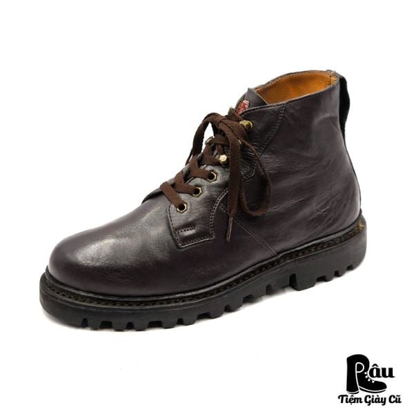  |SIZE 41| DIESEL VINTAGE 90S DARK BROWN WORK BOOT Z41-8268 