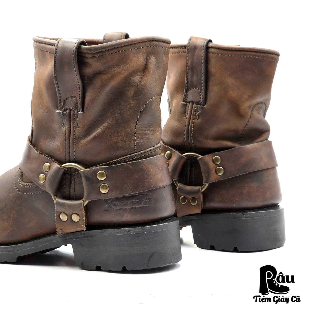  |SIZE 43| XELEMENT LU1453 BROWN SHORT HARNESS BOOT Z43-8297 
