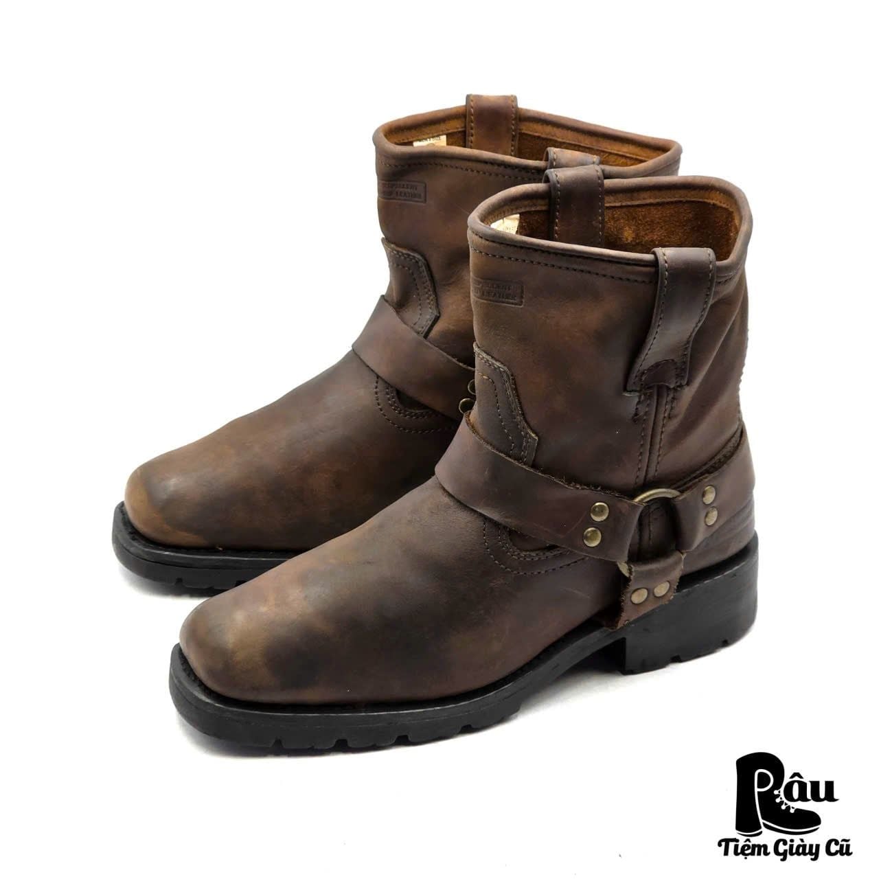  |SIZE 43| XELEMENT LU1453 BROWN SHORT HARNESS BOOT Z43-8297 