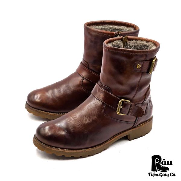  |SIZE 39| PANAMA JACK FELINA IGLOO SIDE-ZIP ENGINEER BOOT Z39-8301 