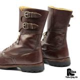  |SIZE 41| VINTAGE 80S OPINACZE DOUBLE BUCKLE COMBAT BOOT Z41-8291 
