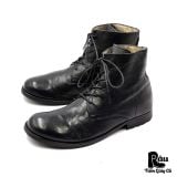  |SIZE 39| PAOLO SARTORI ITALIAN MINIMAL LACE-UP BOOT Z39-8250 