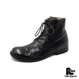  |SIZE 39| PAOLO SARTORI ITALIAN MINIMAL LACE-UP BOOT Z39-8250 