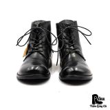  |SIZE 39| PAOLO SARTORI ITALIAN MINIMAL LACE-UP BOOT Z39-8250 