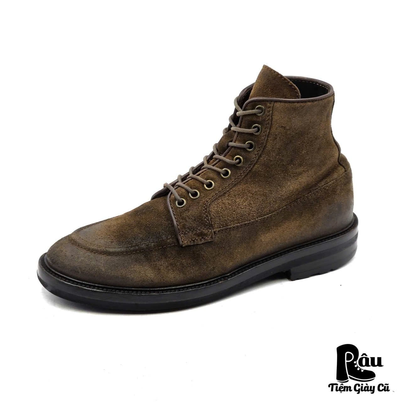  |SIZE 39| BUTTERO B2261 VEGTAN SUEDE LACE-UP BOOT Z39-8290 