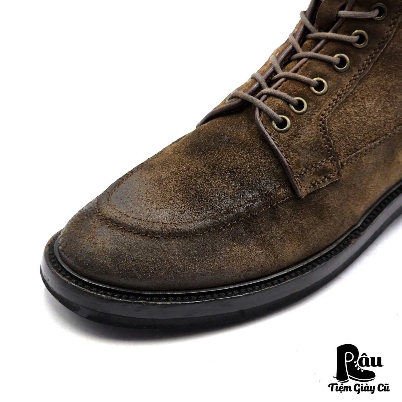  |SIZE 39| BUTTERO B2261 VEGTAN SUEDE LACE-UP BOOT Z39-8290 
