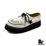  |SIZE 41| GEORGE COX 13291 BLACK STAR SKIPTON CREEPER SHOES Z41-8320 