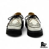  |SIZE 41| GEORGE COX 13291 BLACK STAR SKIPTON CREEPER SHOES Z41-8320 