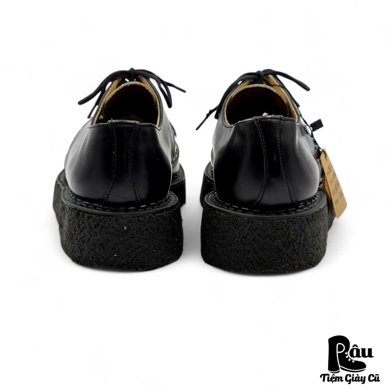 |SIZE 38.5| GEORGE COX VINTAGE 3705 DIANO TWO-TONE POINTED CREEPER SHOES Z38.5-8322 