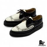  |SIZE 38.5| GEORGE COX VINTAGE 3705 DIANO TWO-TONE POINTED CREEPER SHOES Z38.5-8322 