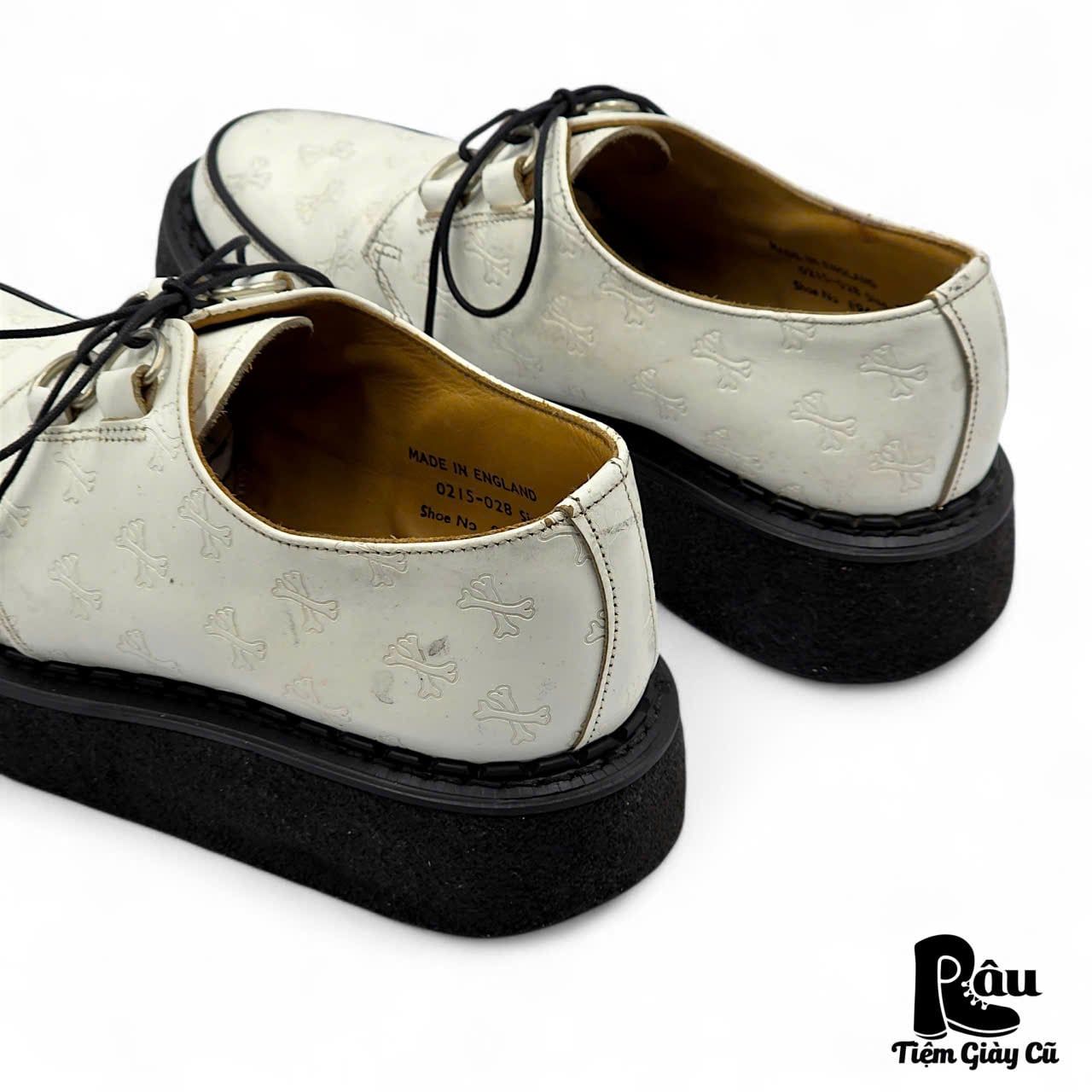  |SIZE 39| GEORGE COX x LA. MAMA SHIBUYA 8961 CROSSBONES D-RING GIBSON CREEPER SHOES Z39-8319 
