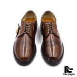  |SIZE 40| BROWN VIBRAM MONTAGNA DERBY SHOES Z40-8326 